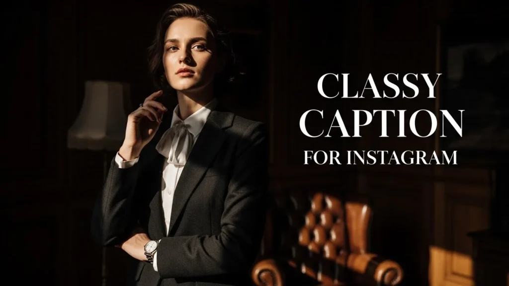 Classy Caption for Instagram