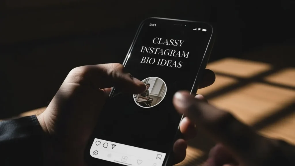Classy Instagram Bio Ideas