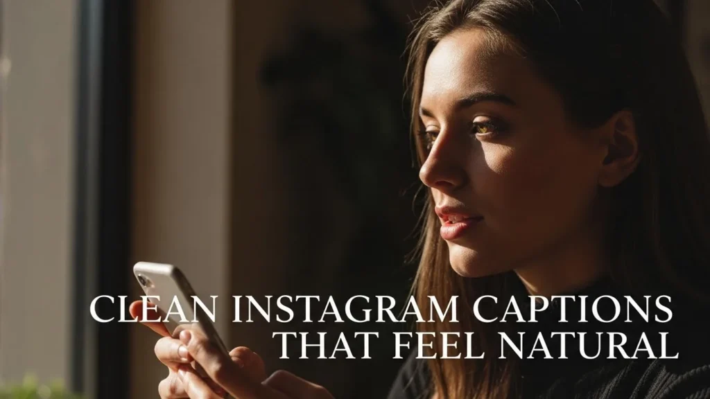 Clean Instagram Captions That Feel Natural
