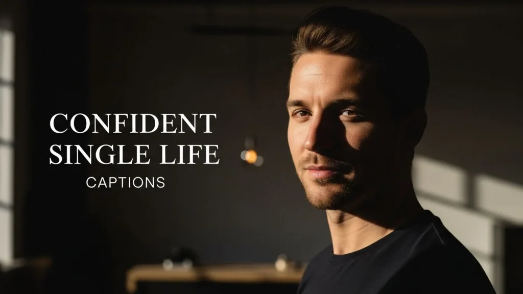 Confident Single Life Captions