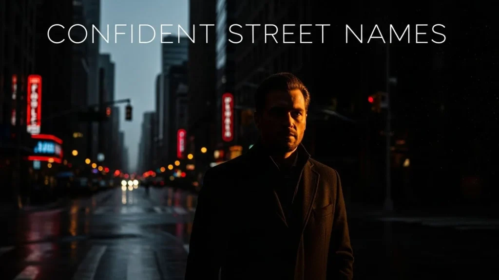 Confident Street Names