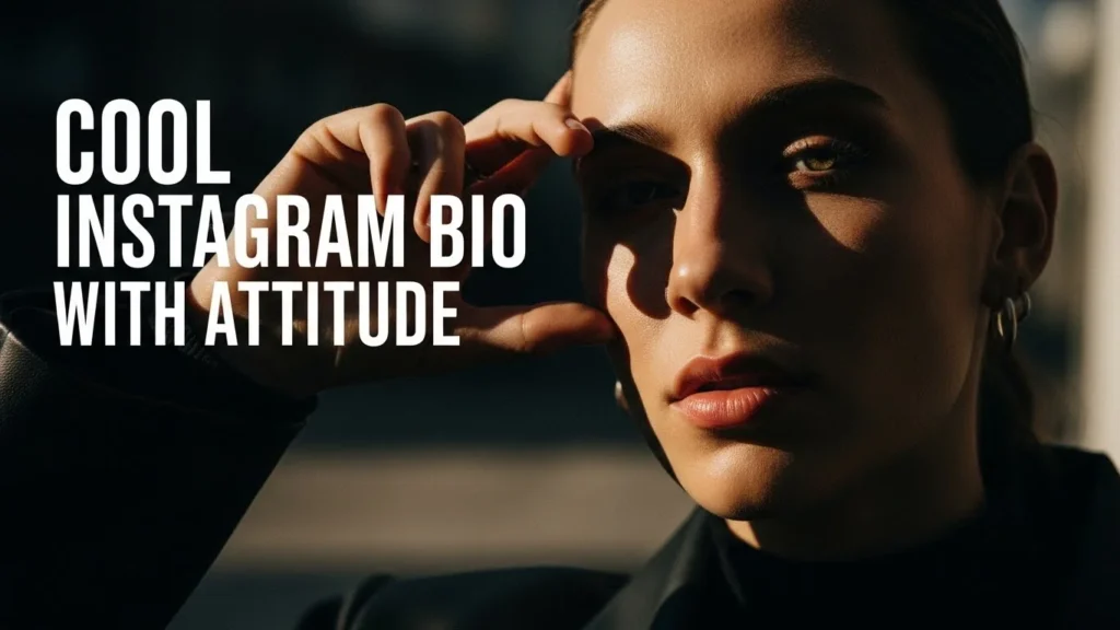 Cool Instagram Bio with Attitude