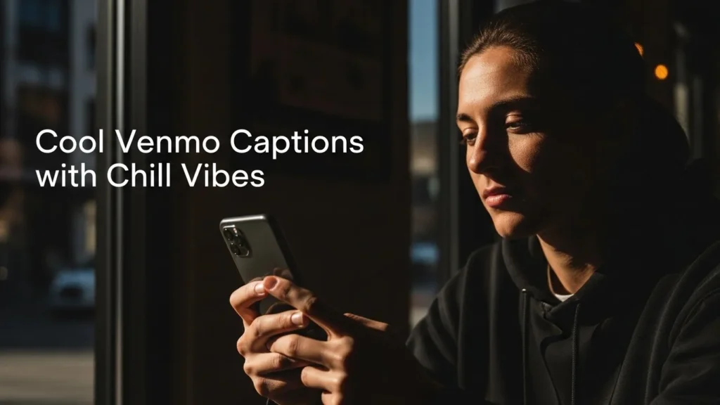 Cool Venmo Captions with Chill Vibes