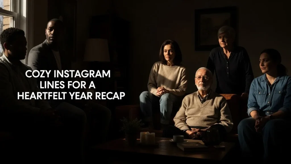 Cozy Instagram Lines for a Heartfelt Year Recap