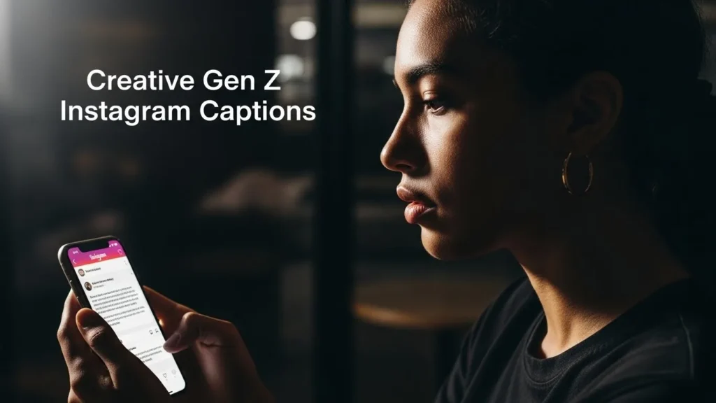 Creative Gen Z Instagram Captions