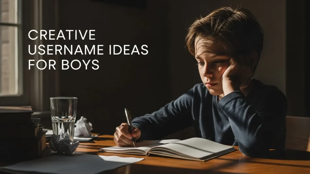 Creative Username Ideas for Boys