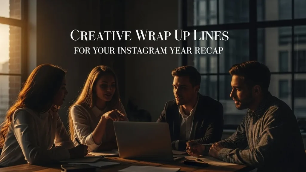 Creative Wrap Up Lines for Your Instagram Year Recap