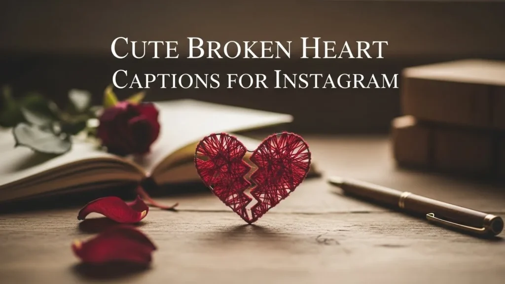 Cute Broken Heart Captions for Instagram
