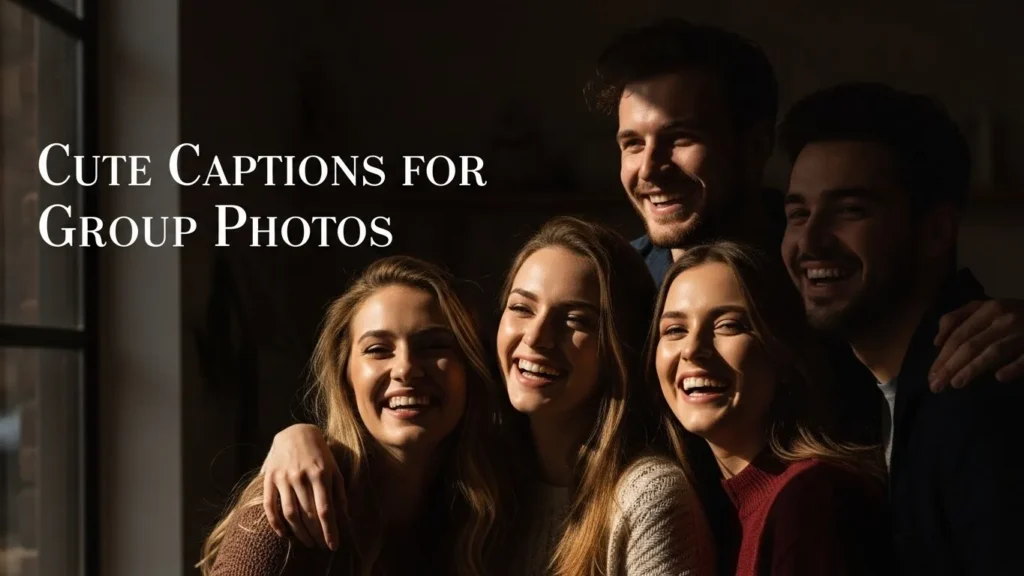 Cute Captions for Group Photos