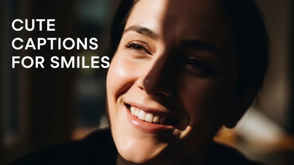 Cute Captions for Smiles