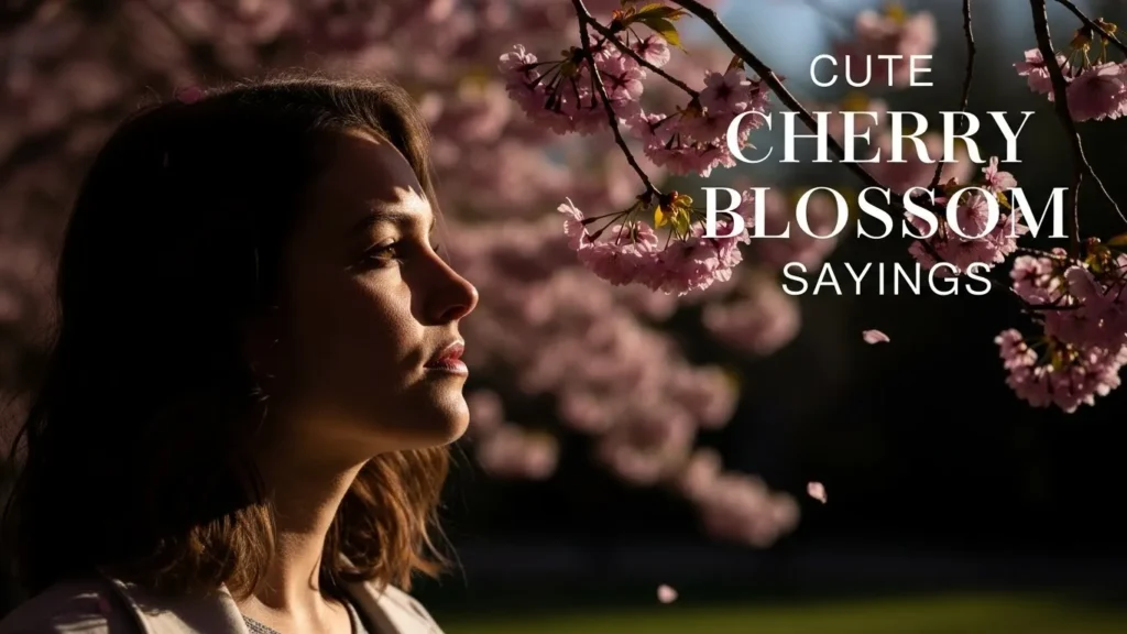 Cute Cherry Blossom Sayings