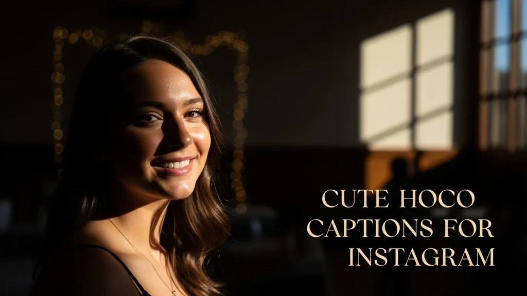 Cute Hoco Captions for Instagram