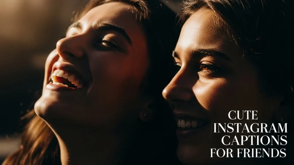 Cute Instagram Captions for Friends