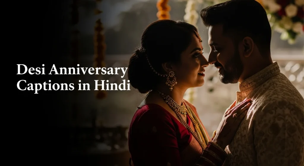Desi Anniversary Captions in Hindi