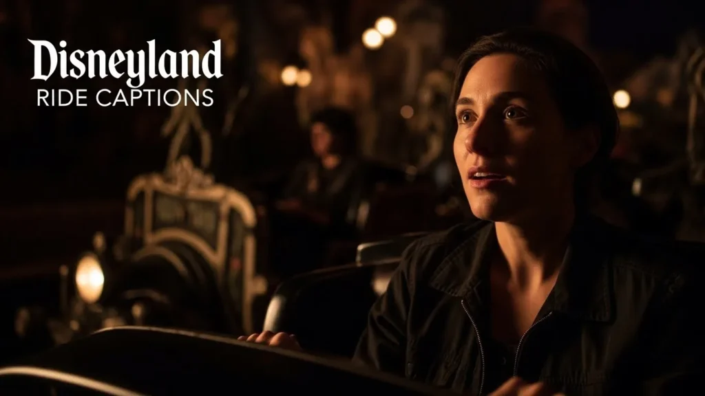 Disneyland Ride Captions