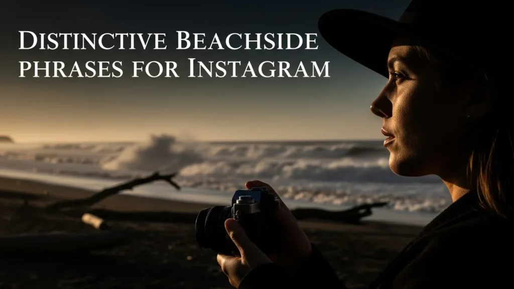 Distinctive Beachside Phrases for Instagram