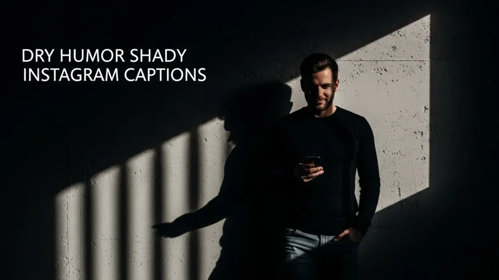 Dry Humor Shady Instagram Captions