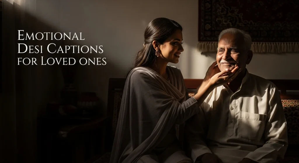 Emotional Desi Captions for Loved Ones