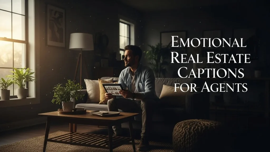Emotional Real Estate Captions for Agents