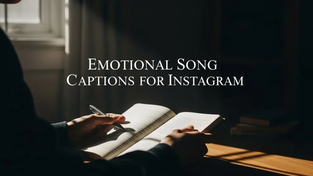 Emotional Song Captions for Instagram