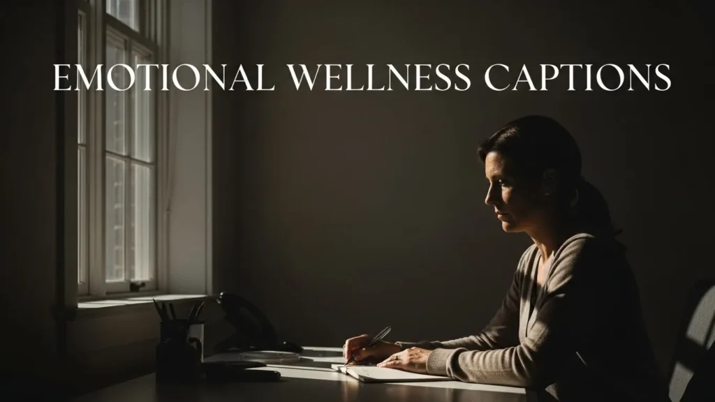 Emotional Wellness Captions