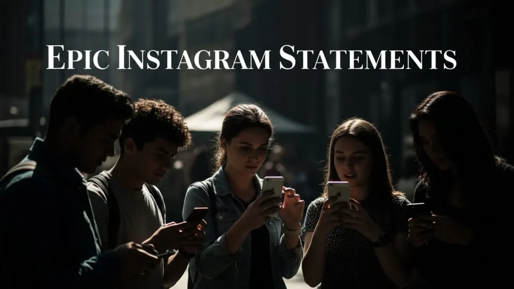 Epic Instagram Statements