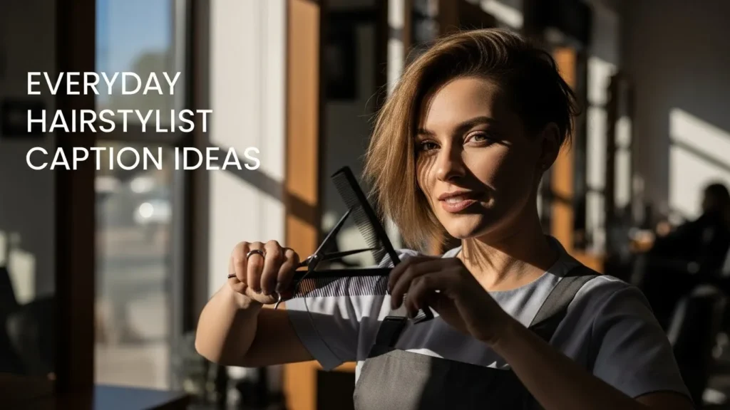 Everyday Hairstylist Caption Ideas