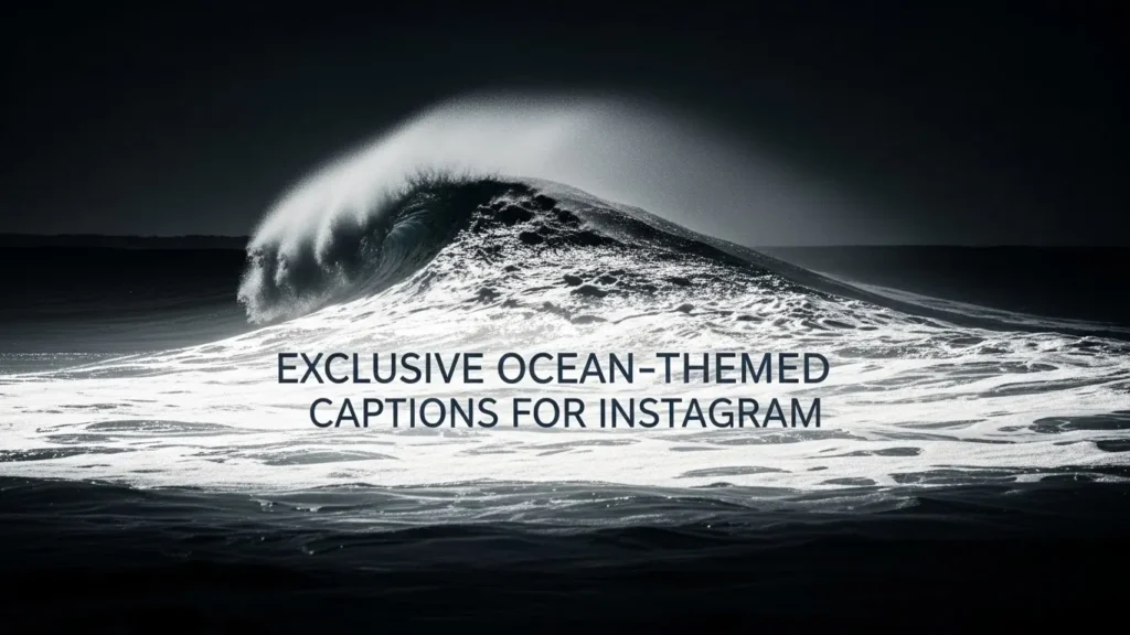 Exclusive Ocean-Themed Captions for Instagram