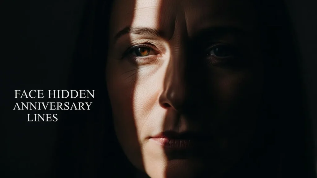 Face Hidden Anniversary Lines