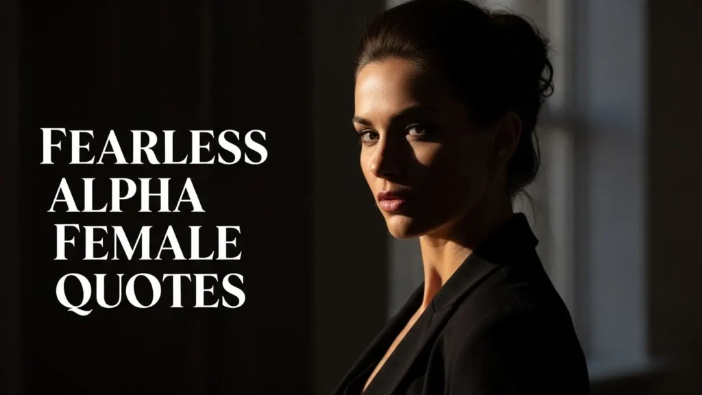 Fearless Alpha Female Quotes