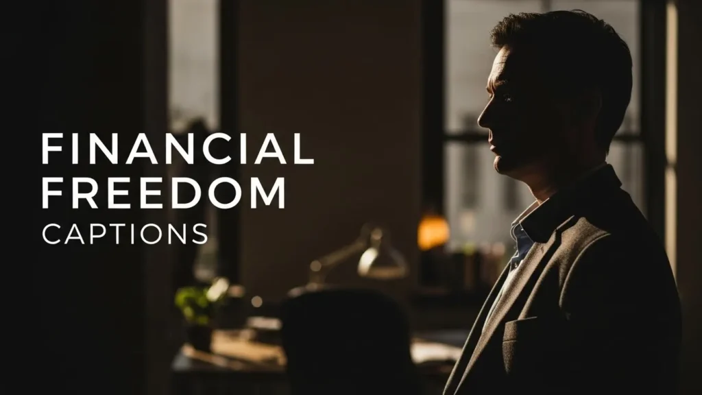 Financial Freedom Captions