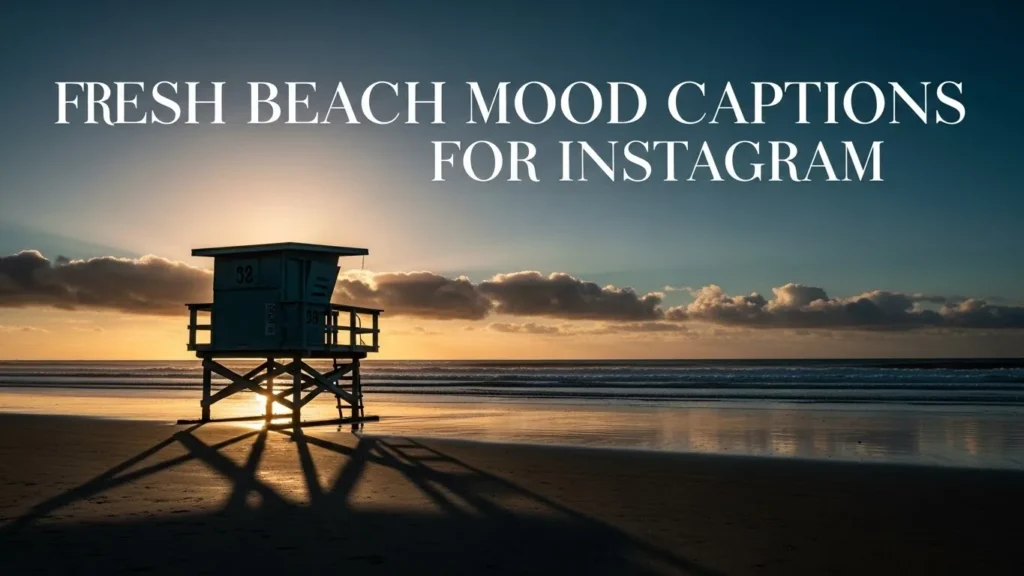 Fresh Beach Mood Captions for Instagram