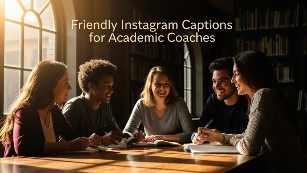 Friendly Instagram Captions for Academic Coaches