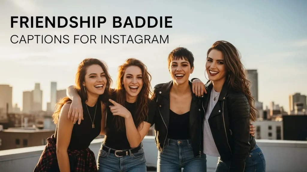 Friendship Baddie Captions for Instagram