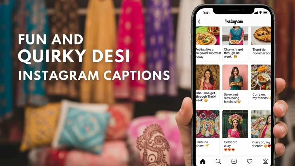 Fun and Quirky Desi Instagram Captions