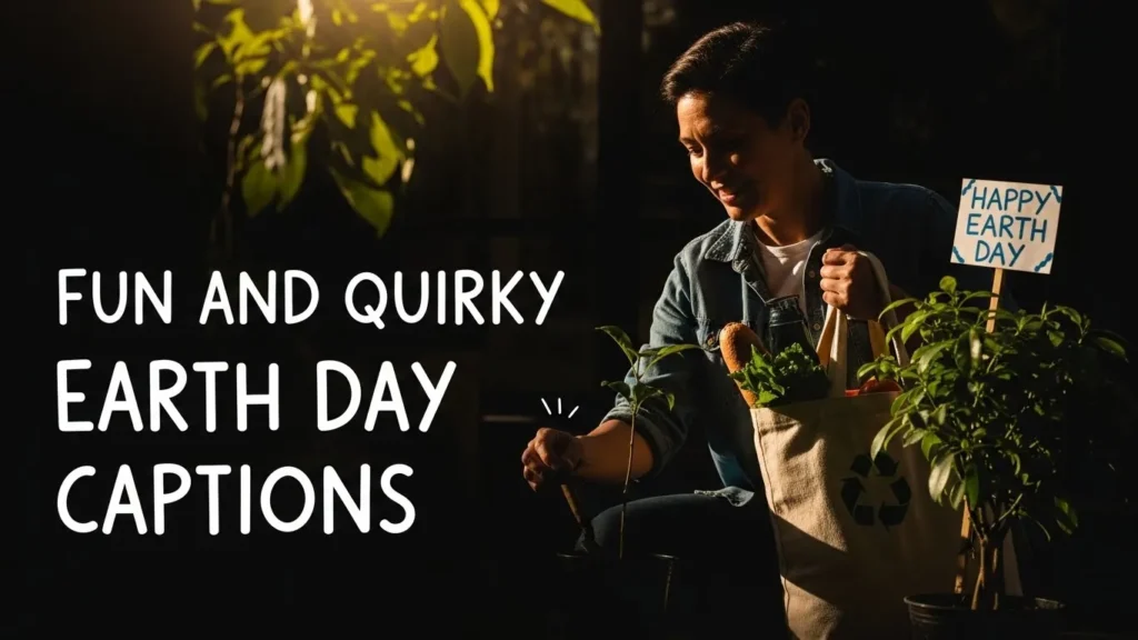 Fun and Quirky Earth Day Captions