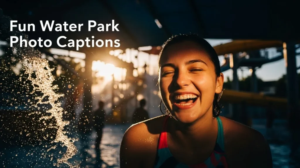Fun Water Park Photo Captions