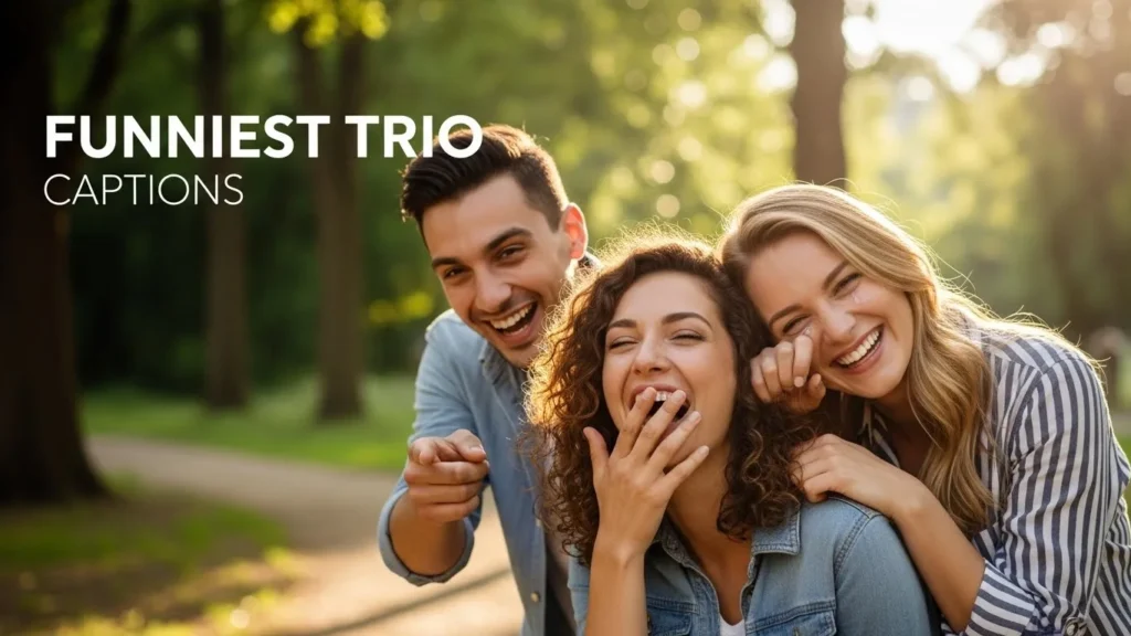 Funniest Trio Captions