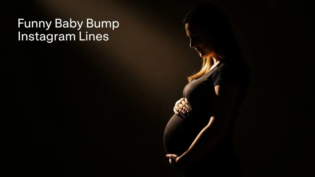 Funny Baby Bump Instagram Lines