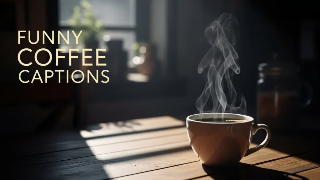 Funny Coffee Captions