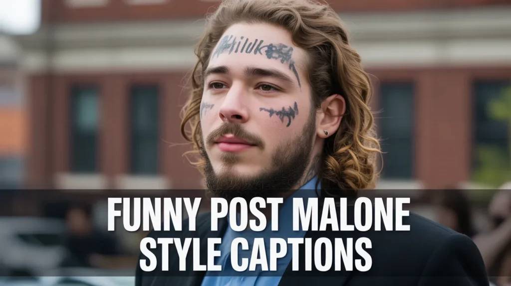 Funny Post Malone Style Captions