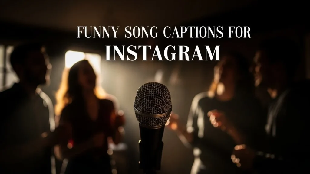 Funny Song Captions for Instagram