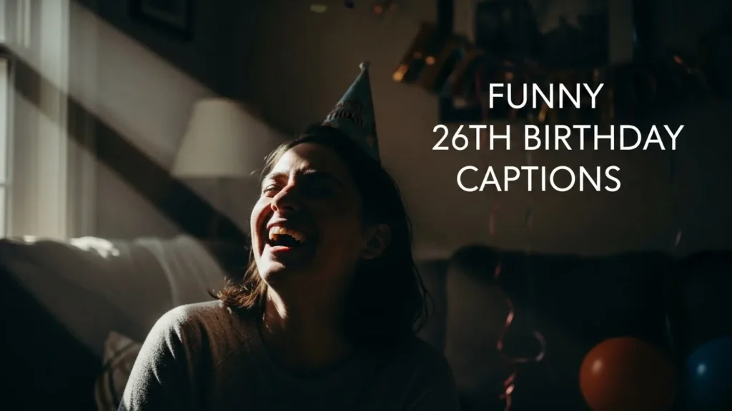 Funny 26th Birthday Captions