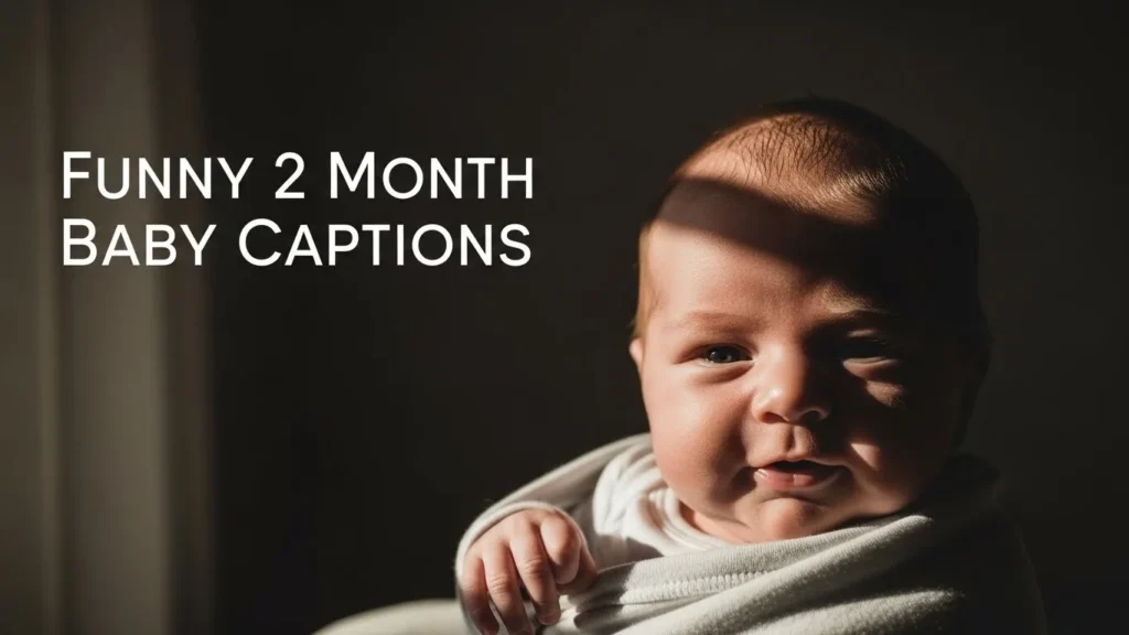 Funny 2 Month Baby Captions