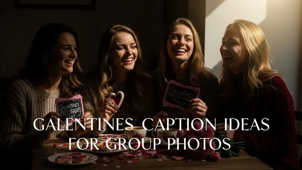 Galentines Caption Ideas for Group Photos