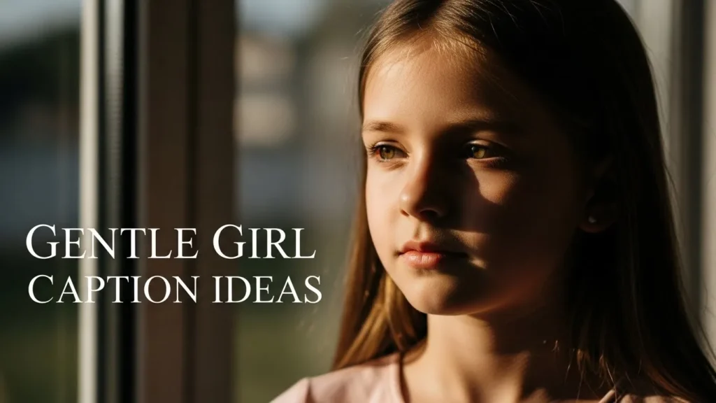 Gentle Girl Caption Ideas