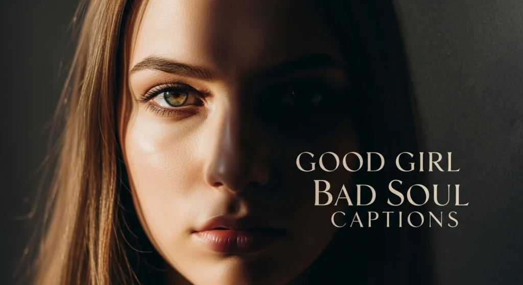 Good Girl Bad Soul Captions