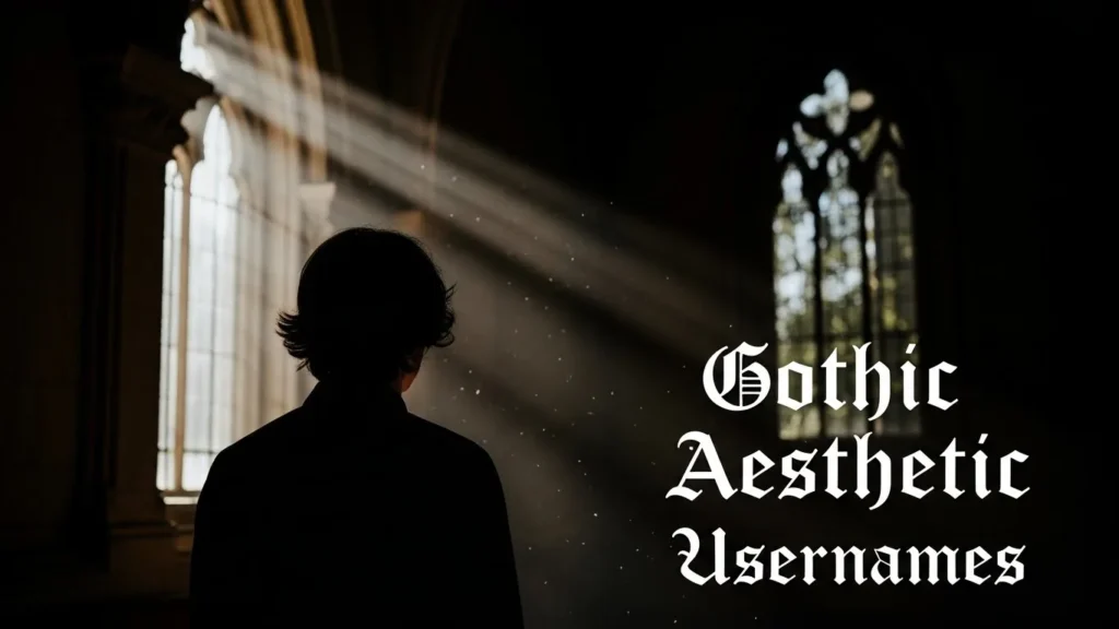 Gothic Aesthetic Usernames