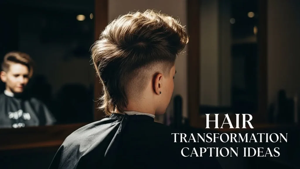 Hair Transformation Caption Ideas