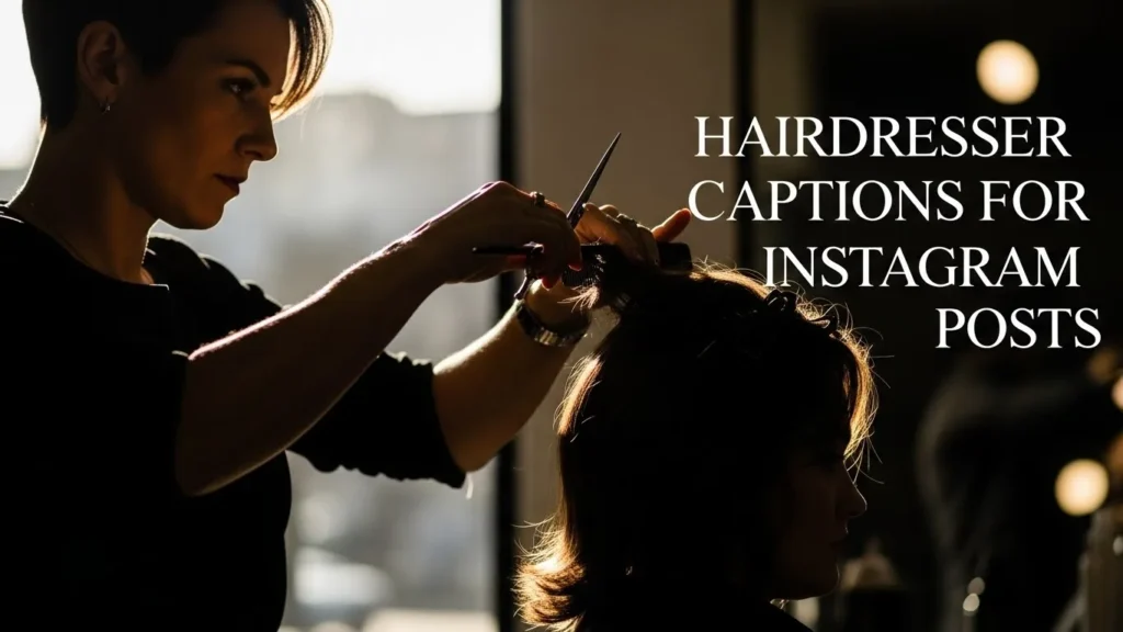 Hairdresser Captions for Instagram Posts